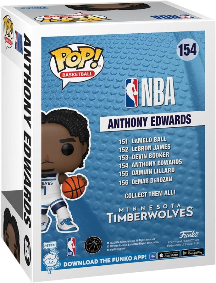 NBA - Minnesota Timberwolves - Anthony Edwards Pop! Vinyl