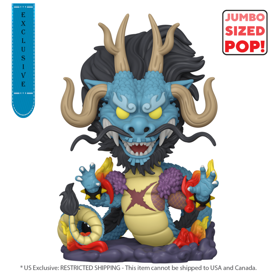 ONE PIECE - KAIDO (DRAGON FORM) US EXCLUSIVE 12.35 POP! VINYL [RS]