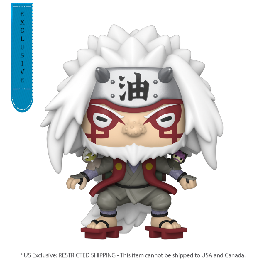 Naruto - Sage Mode Jiraiya US Exclusive Pop! Vinyl [RS]