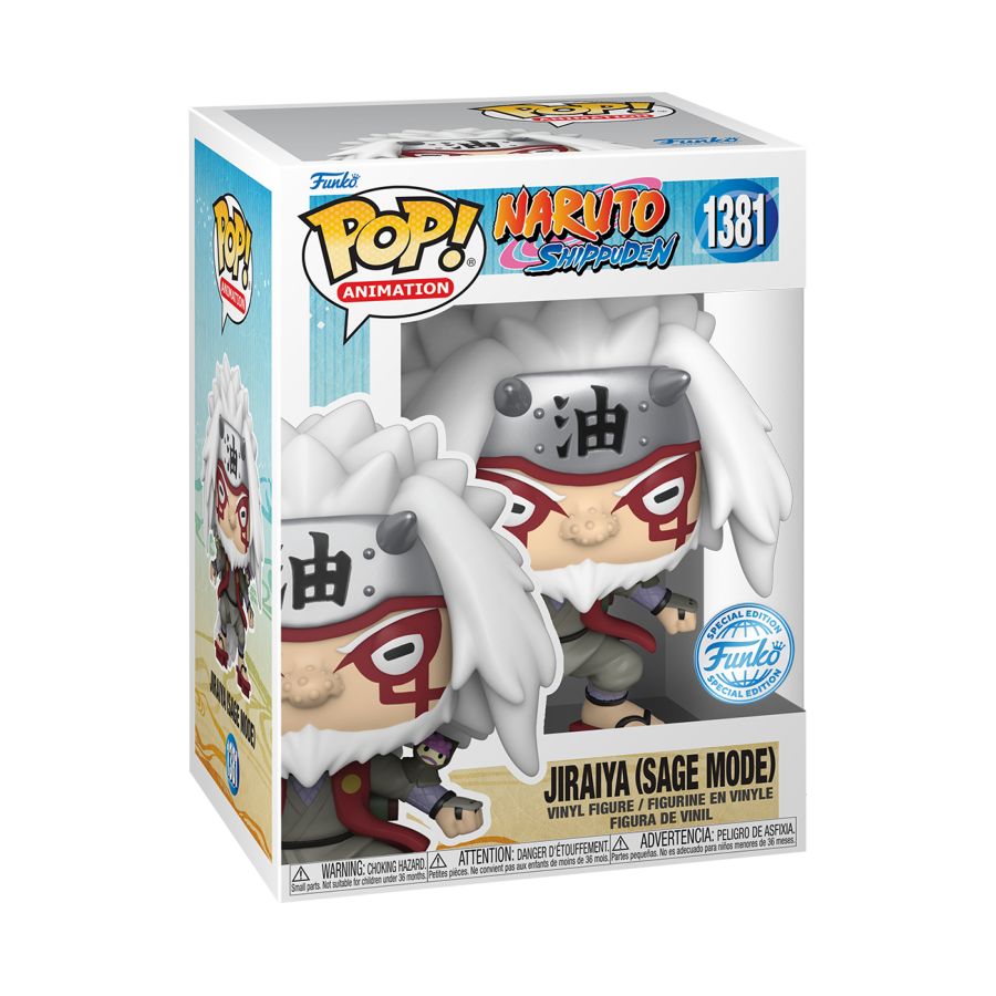 Naruto - Sage Mode Jiraiya US Exclusive Pop! Vinyl [RS]