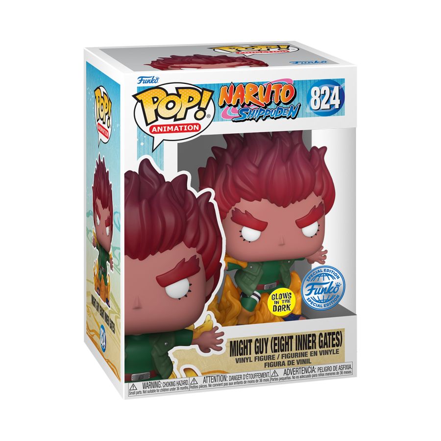 Naruto - Might Guy (Eight Inner Gates) US Exclusive Pop! Vinyl [RS]