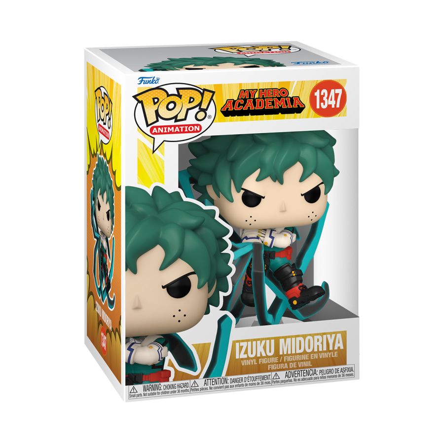 MY HERO ACADEMIA - DEKU WITH BLACKWHIP POP! VINYL