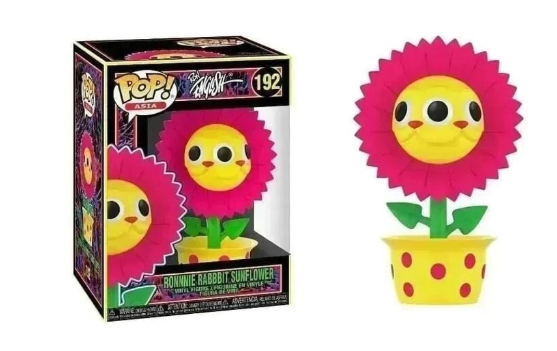 Asia: Ron English - Blacklight Ronnie Rabbit Sunflower Pop! Vinyl Figure (China Exclusive)