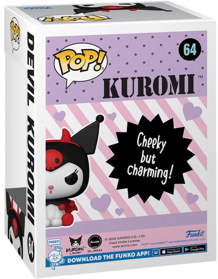 Hello Kitty - Devil Kuromi US Exclusive Pop! Vinyl [RS] (Preorder)