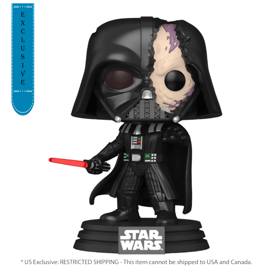 STAR WARS: OBI-WAN KENOBI - DARTH VADER IN DAMAGED ARMOR US EXCLUSIVE POP!