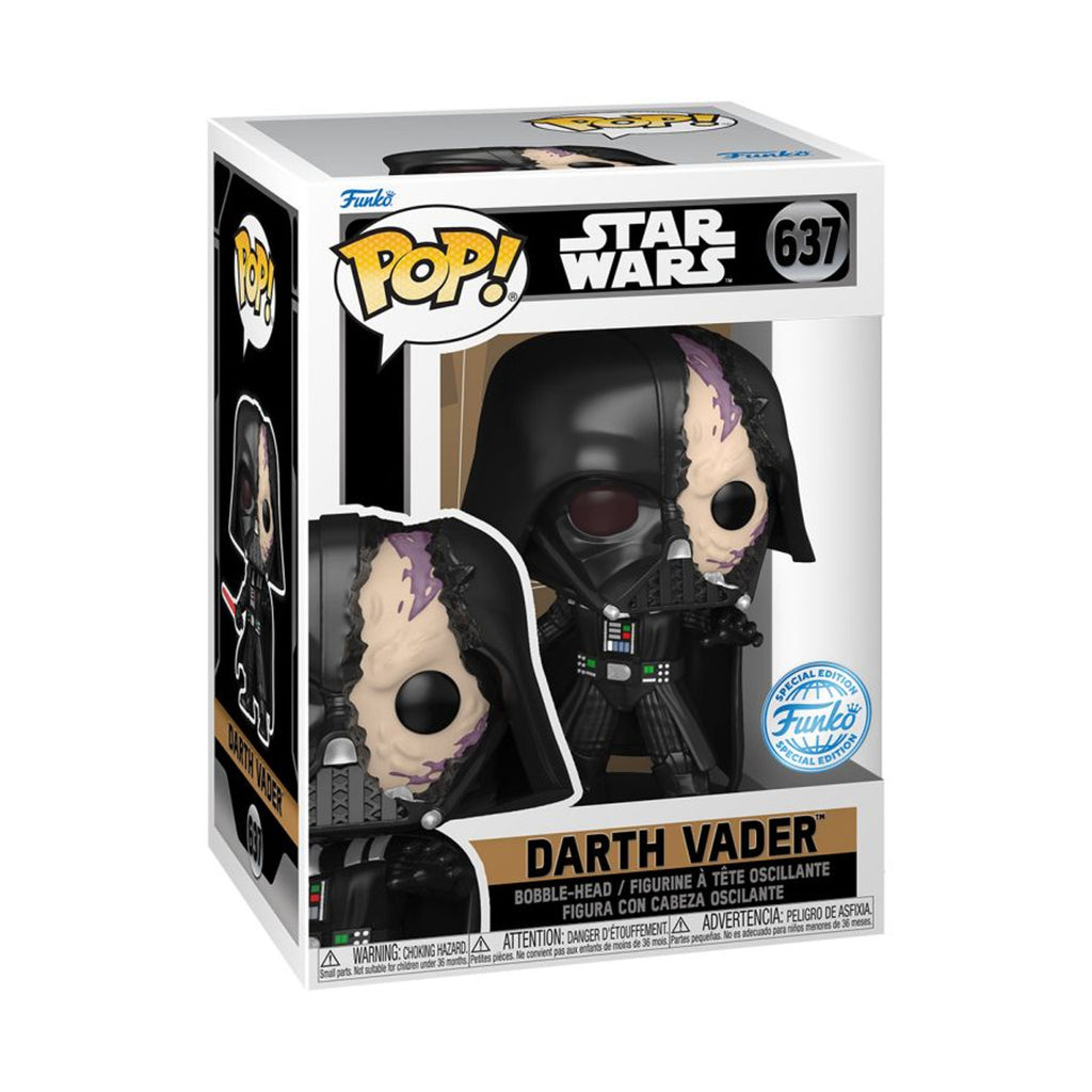 STAR WARS: OBI-WAN KENOBI - DARTH VADER IN DAMAGED ARMOR US EXCLUSIVE POP!