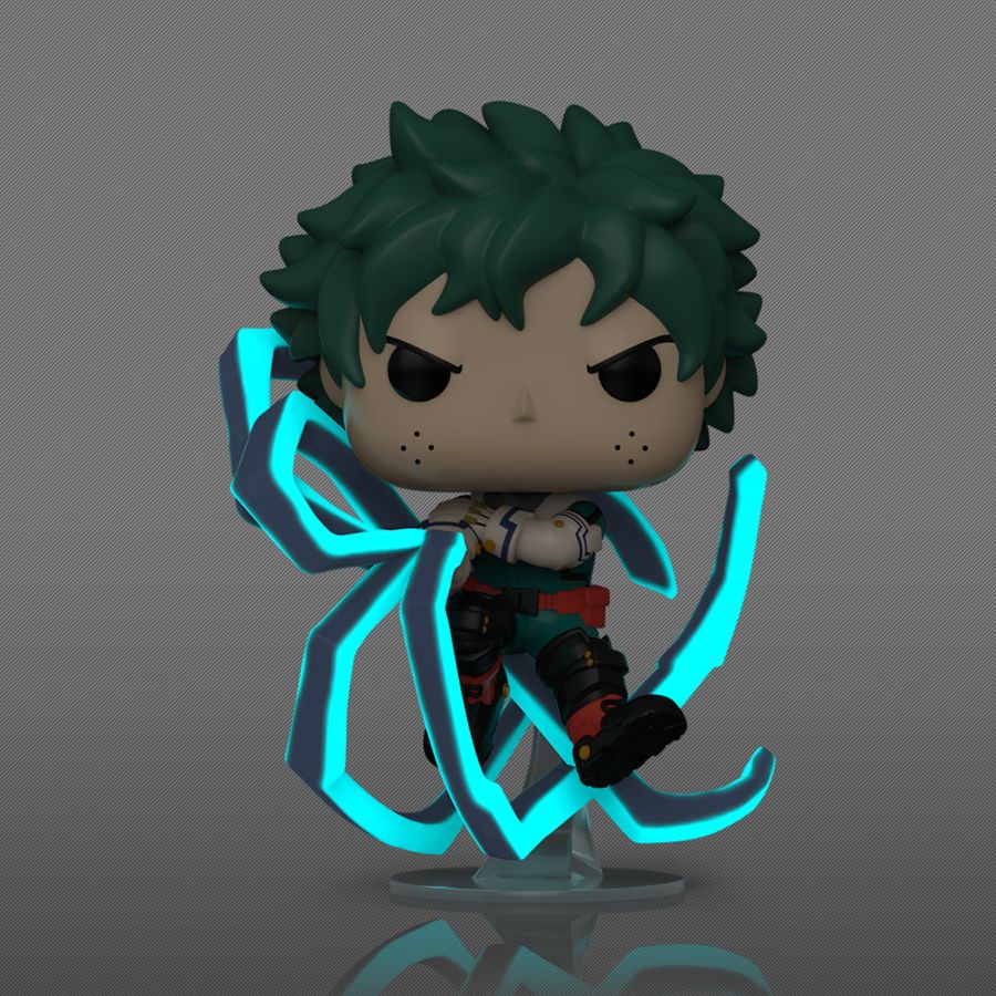 MY HERO ACADEMIA - DEKU WITH BLACKWHIP US EXCLUSIVE GLOW POP! VINYL