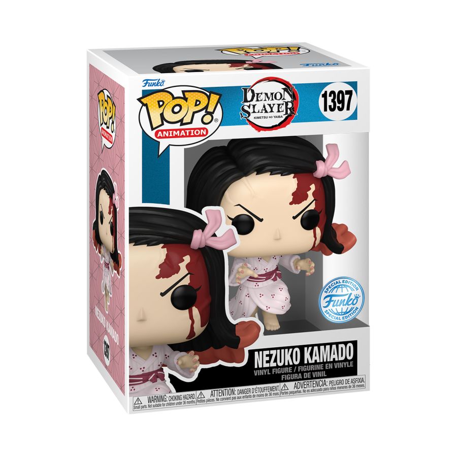 DEMON SLAYER - NEZUKO LEAPING US EXCLUSIVE POP! VINYL [RS]