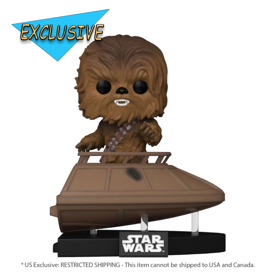 STAR WARS: RETURN OF THE JEDI - CHEWBACCA BUILD-A-SCENE US EXCLUSIVE POP! DELUXE