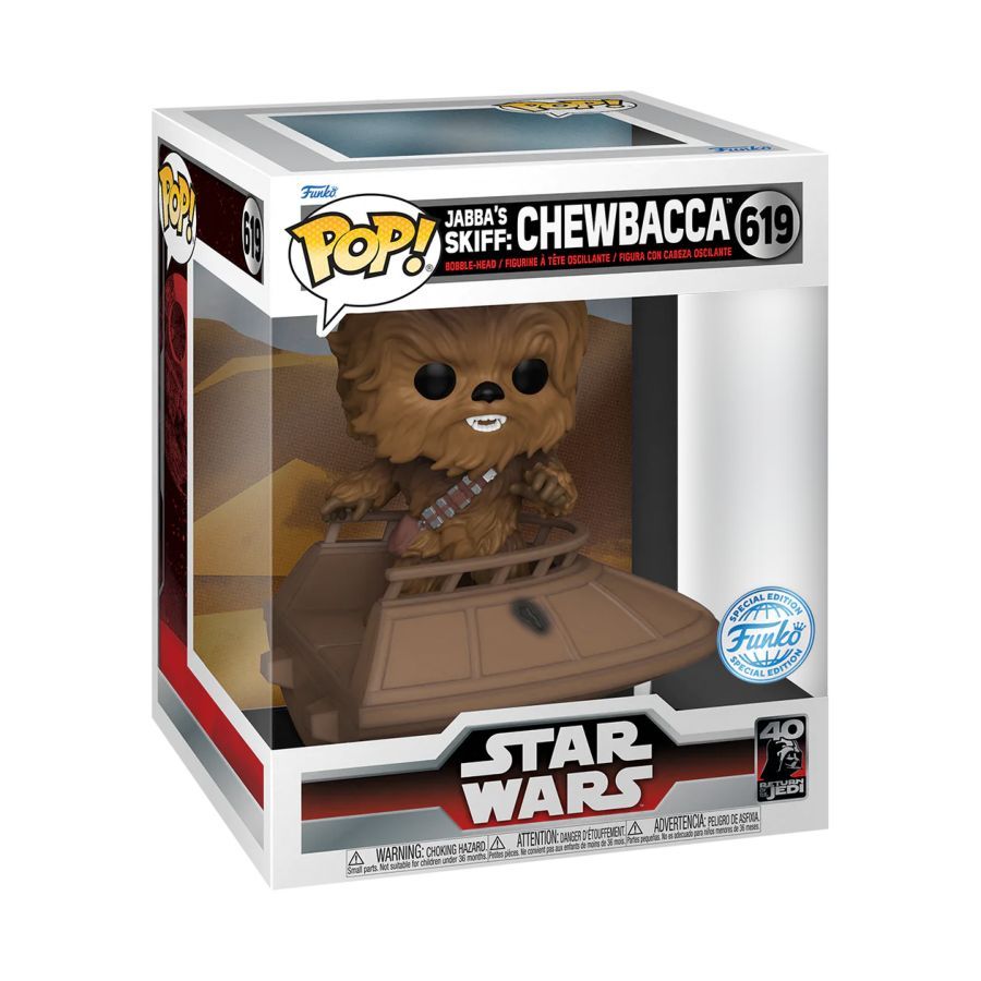 STAR WARS: RETURN OF THE JEDI - CHEWBACCA BUILD-A-SCENE US EXCLUSIVE POP! DELUXE