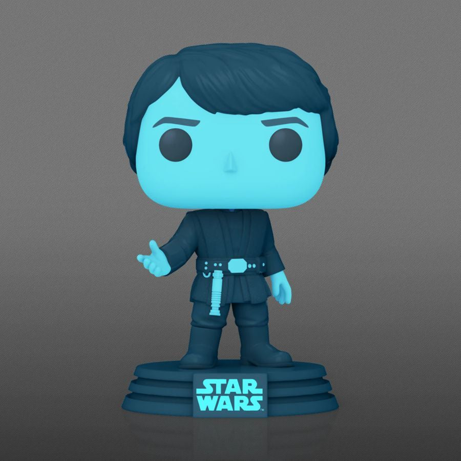 STAR WARS: RETURN OF THE JEDI 40TH ANNIVERSARY - HOLO LUKE GLOW US EXCLUSIVE POP! VINYL