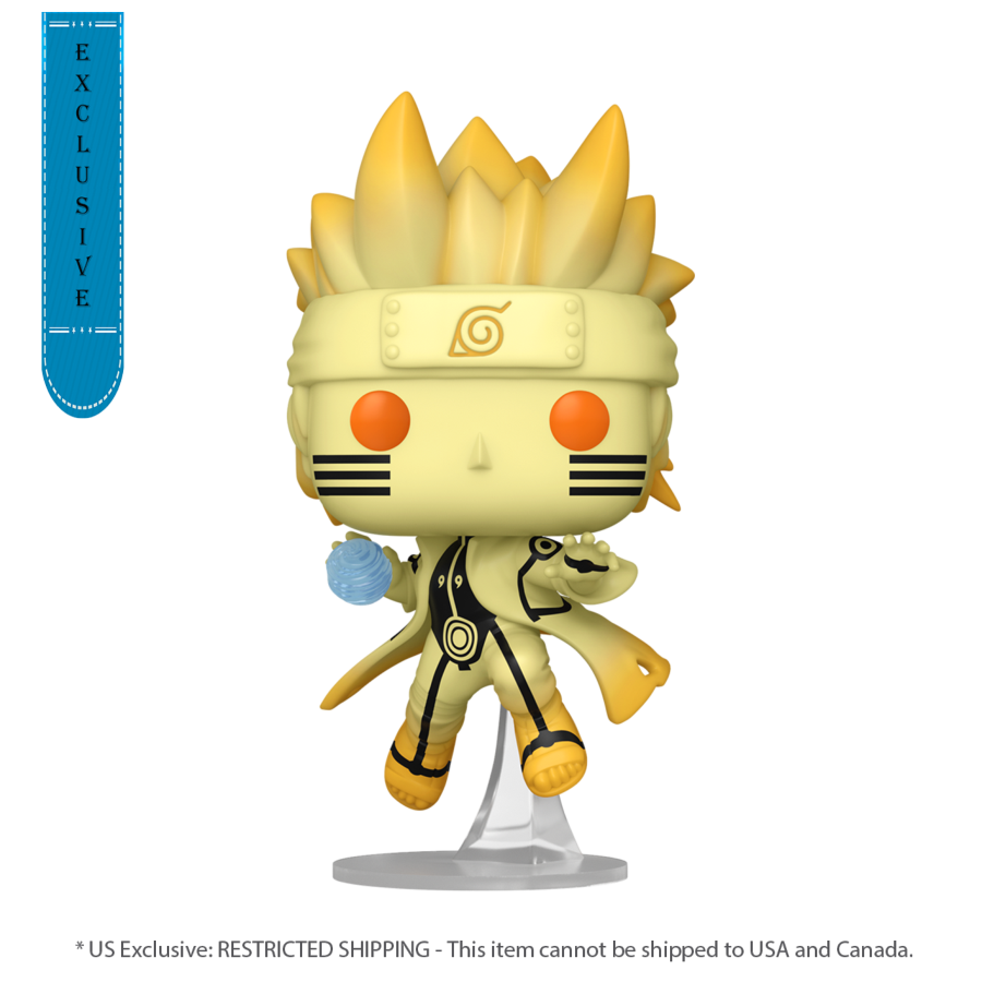 NARUTO - NARUTO UZUMAKI (KURAMA LINK MODE) US EXCLUSIVE POP! VINYL [RS]