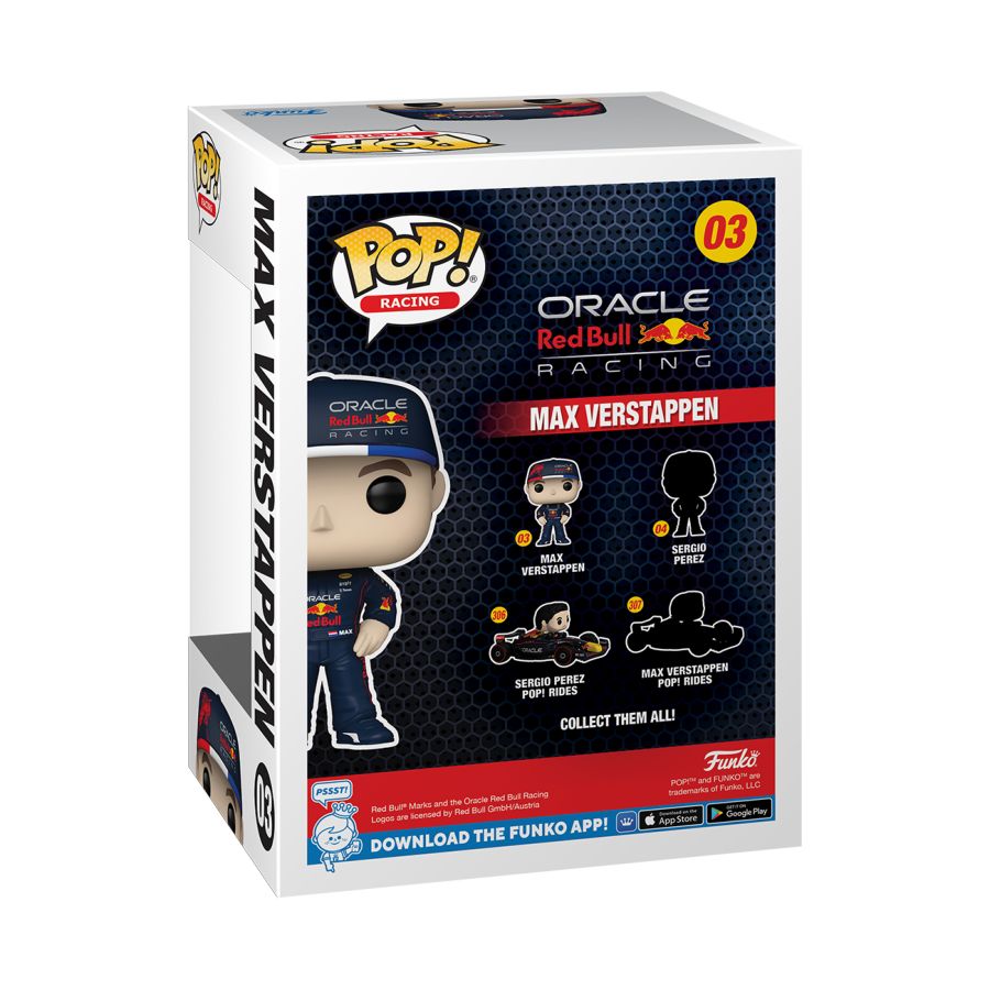 FORMULA 1 - MAX VERSTAPPEN POP! VINYL