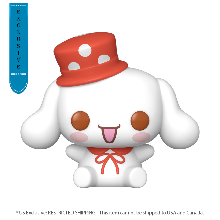 SANRIO - CINNAMOROLL WITH HAT US EXCLUSIVE POP! VINYL (Preorder)