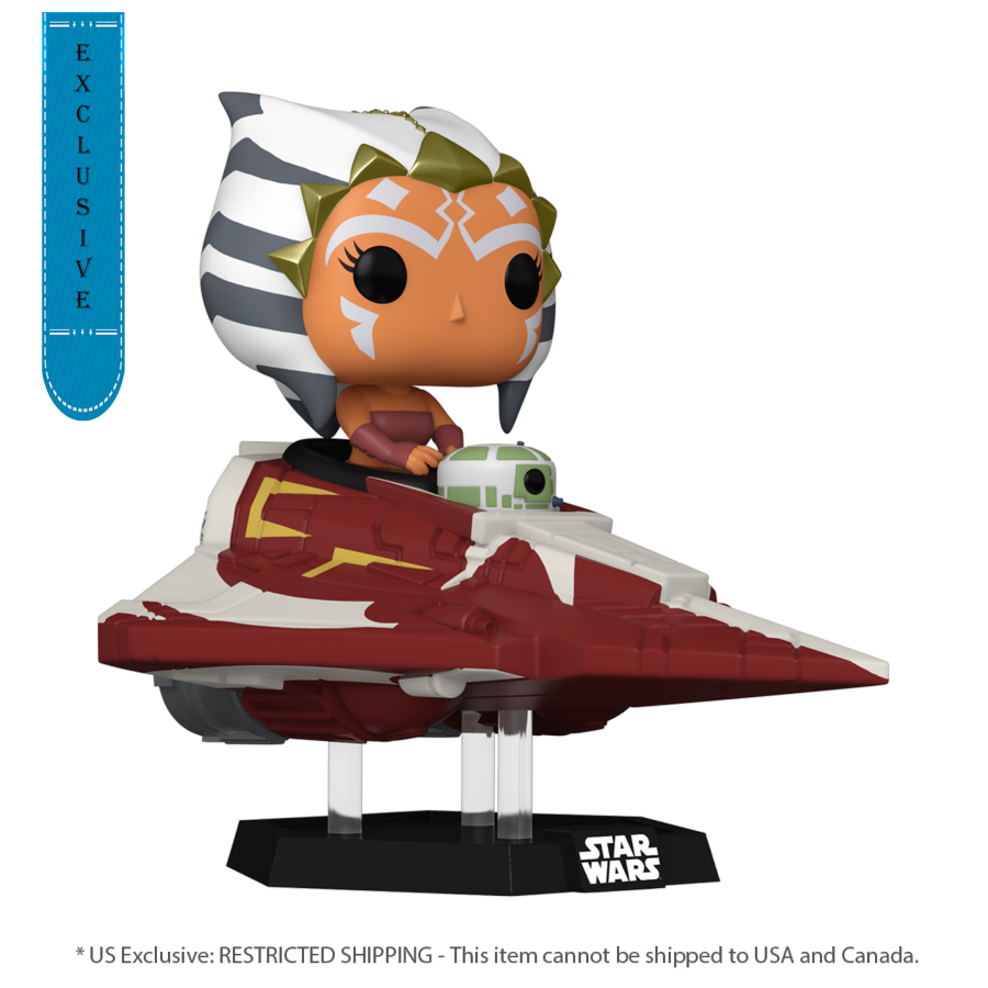 STAR WARS THE CLONE WARS - AHSOKA IN DELTA 7B US EXCLUSIVE POP! RIDE