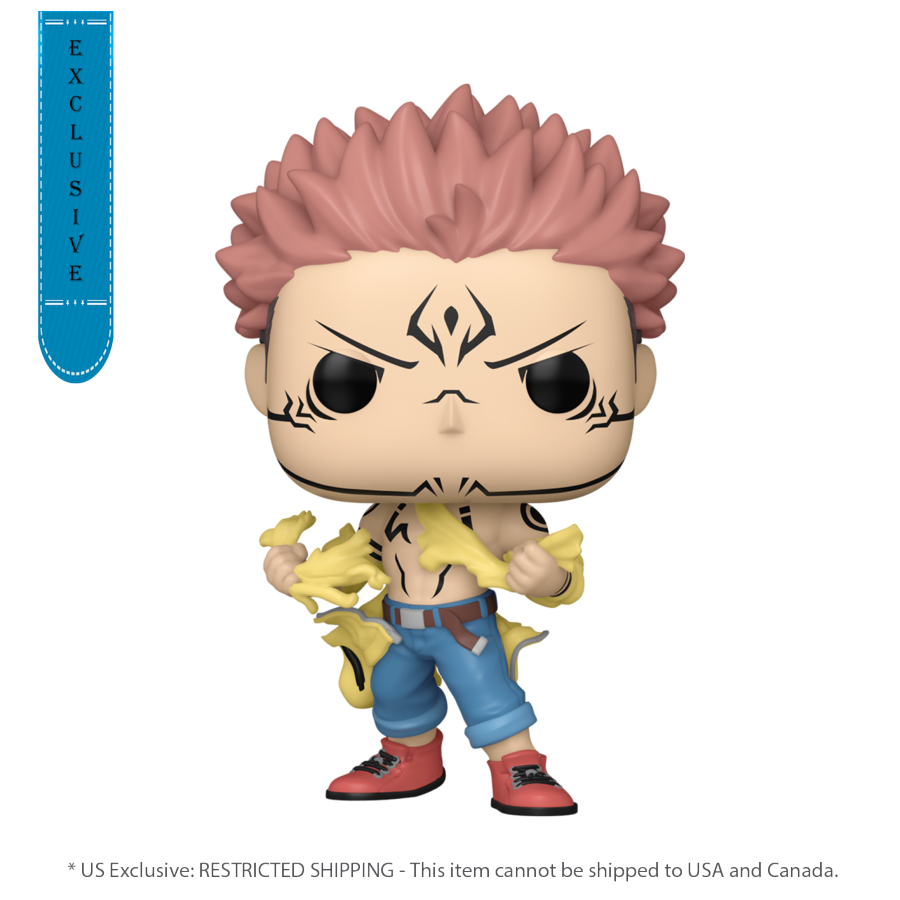 JUJUTSU KAISEN - RYOMEN SUKUNA (TEARING SHIRT) US EXCLUSIVE POP! VINYL [RS]