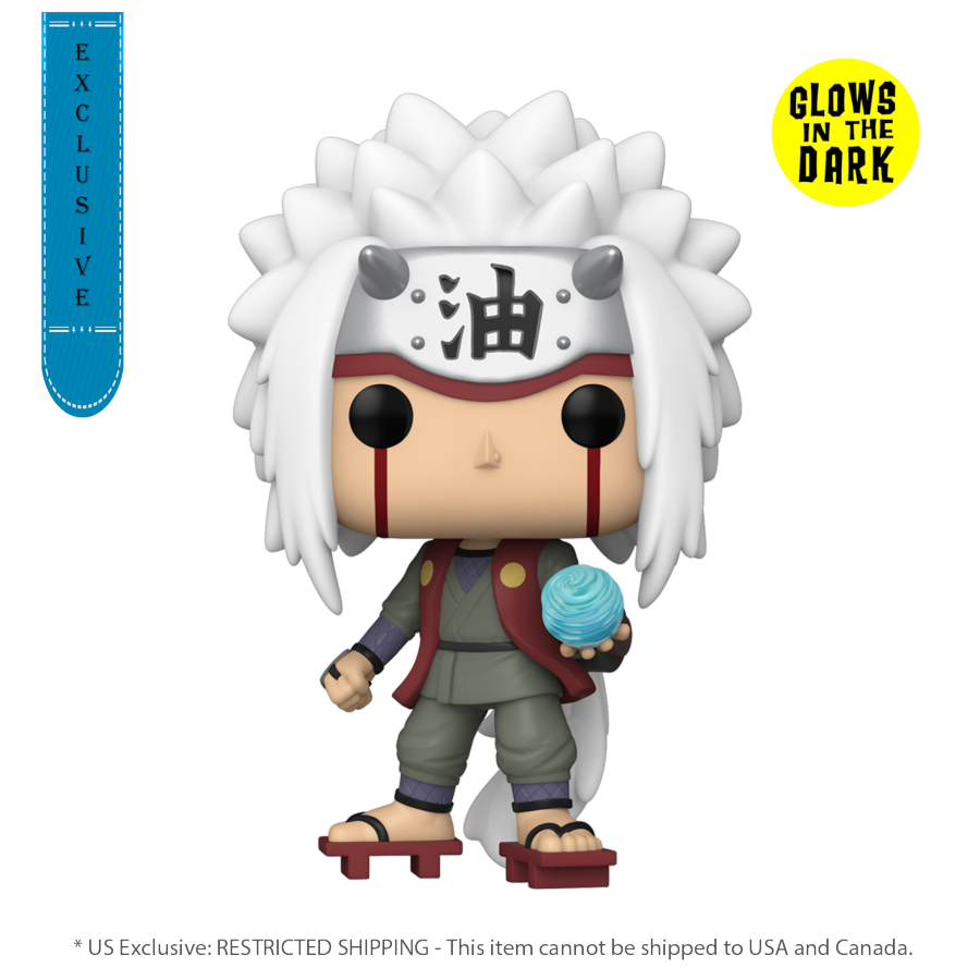 NARUTO - JIRAIYA WITH RASENGAN US EXCLUSIVE GLOW POP! VINYL [RS]