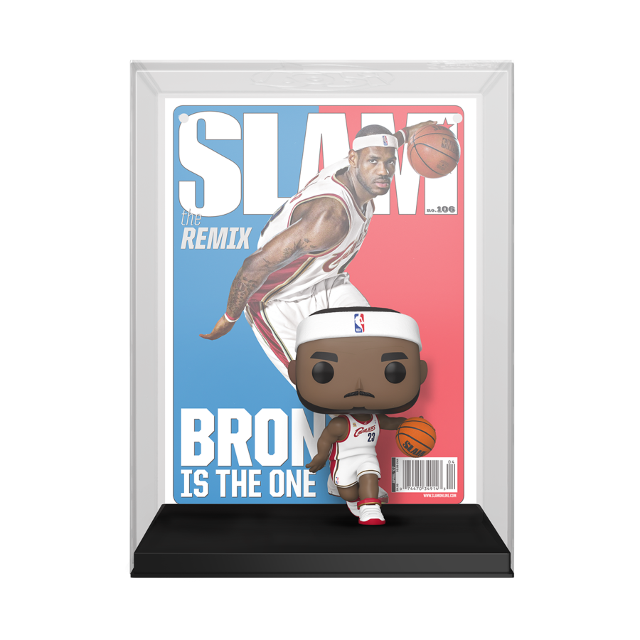 NBA: SLAM - LEBRON JAMES POP! COVER