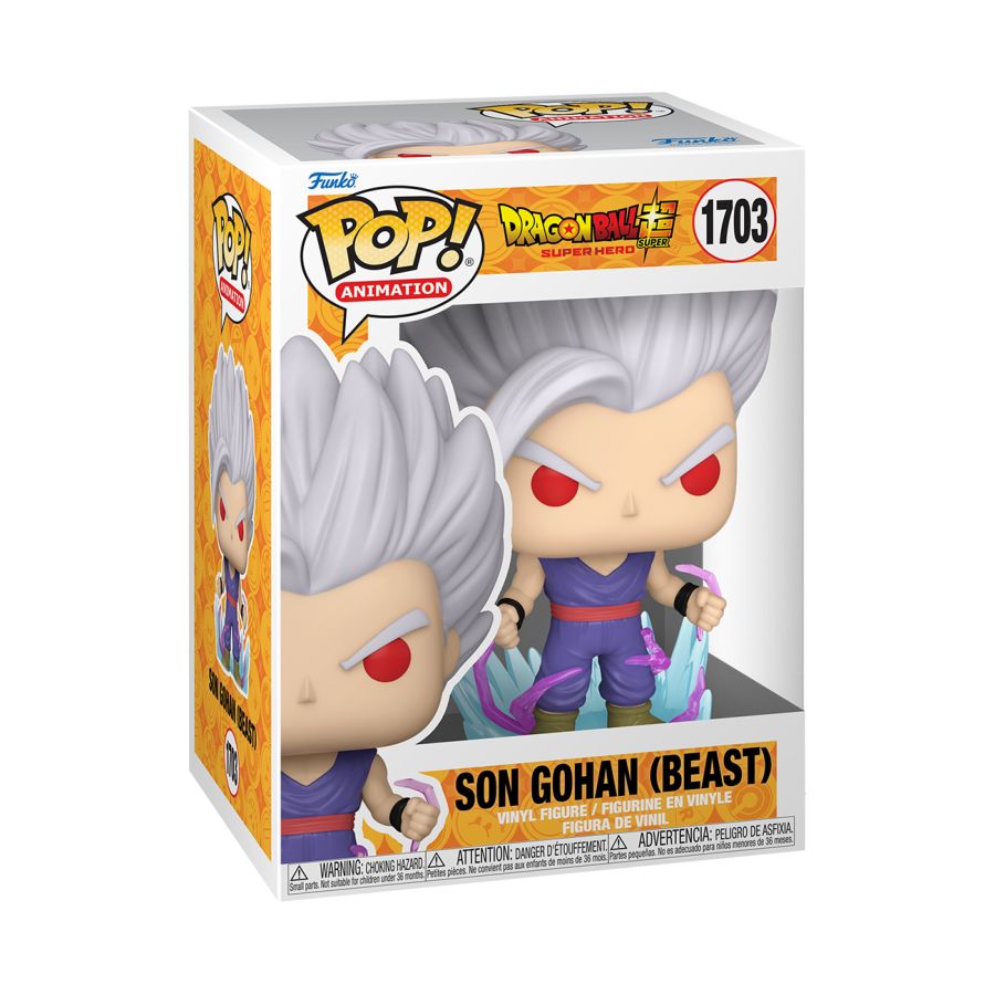 Dragon Ball Super: Super Hero - Son Gohan (Beast) Pop! Vinyl