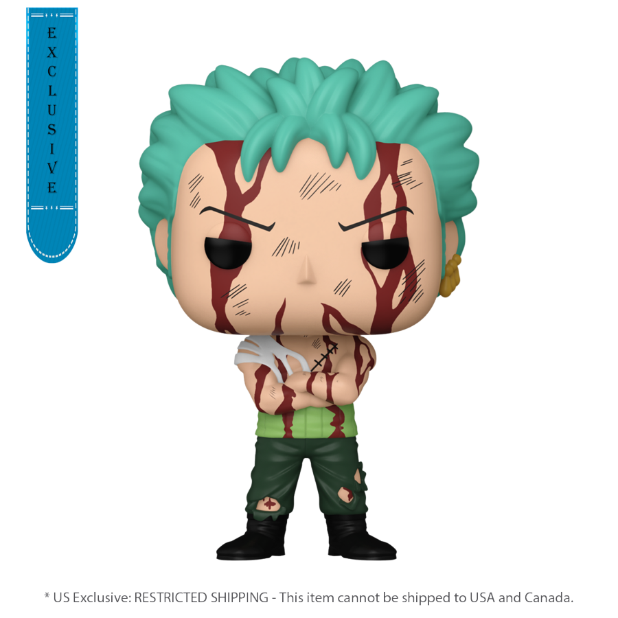 ONE PIECE - RORONOA ZORO NOTHING HAPPENED US EXCLUSIVE POP! VINYL [RS]