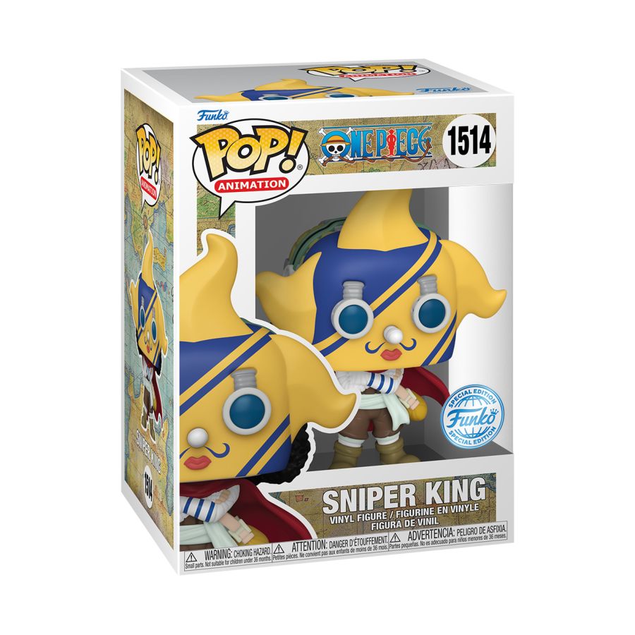 ONE PIECE - SNIPER KING US EXCLUSIVE POP! VINYL