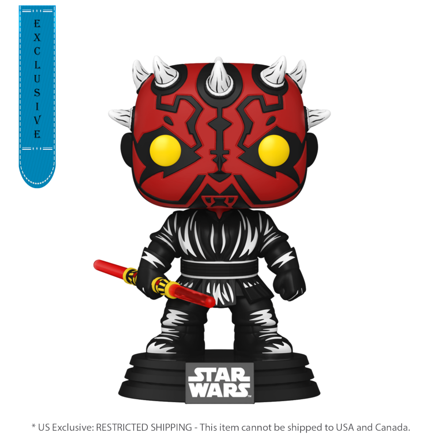 STAR WARS: PHANTOM MENACE 25TH ANNIVERSARY - DARTH MAUL US EXCLUSIVE RETRO POP! VINYL [RS]