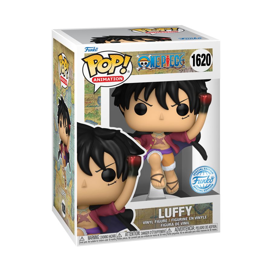 ONE PIECE - LUFFY UPPERCUT US EXCLUSIVE METALLIC POP! VINYL [RS]