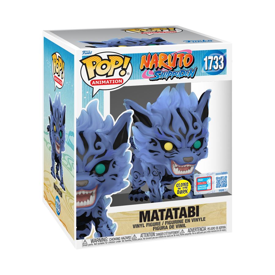 Naruto - Matatabi NYCC 2024 Exclusive Glow 6" Pop! Vinyl [RS]