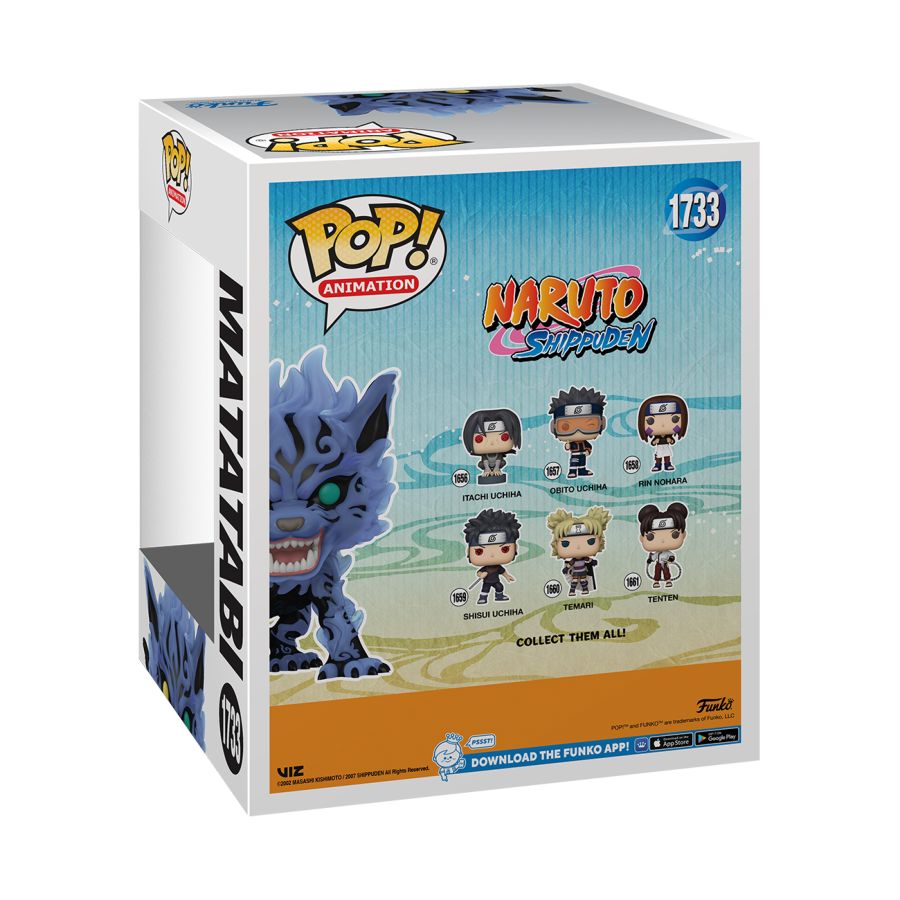 Naruto - Matatabi NYCC 2024 Exclusive Glow 6" Pop! Vinyl [RS]