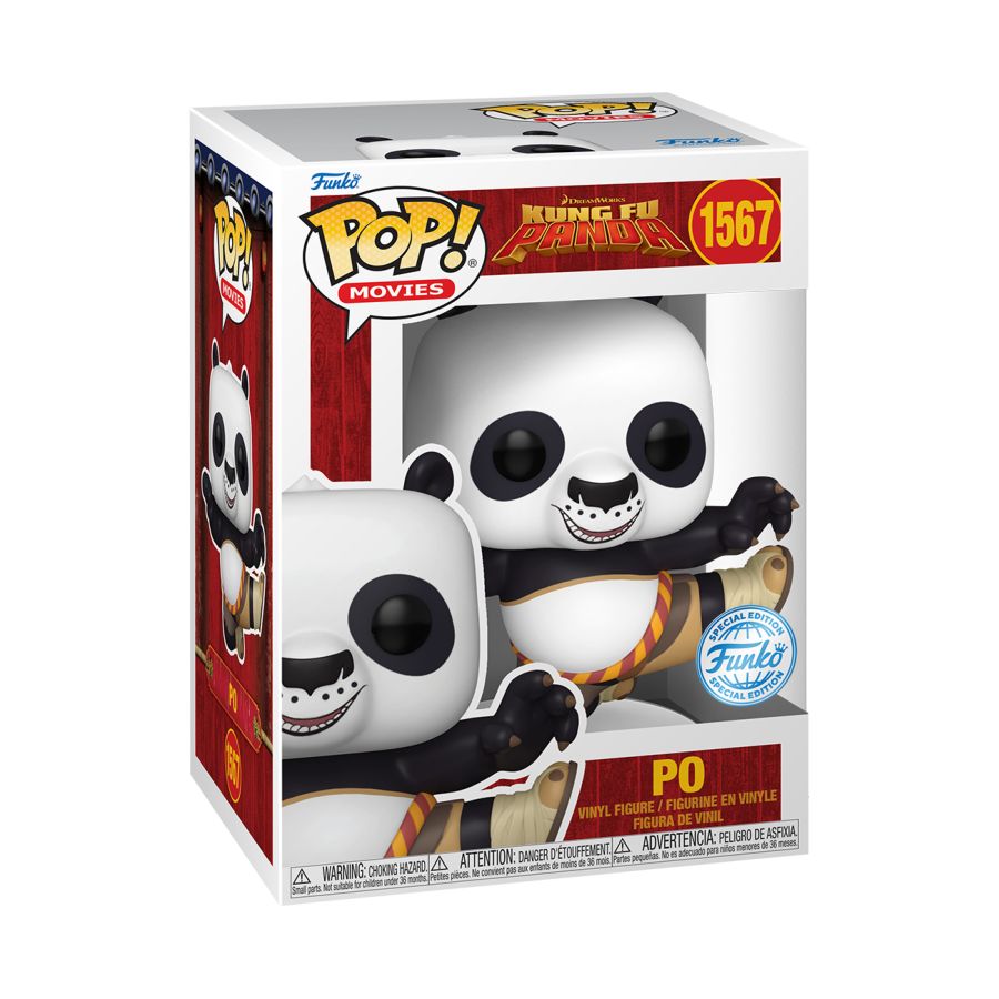 KUNGU FU PANDA - PO (WITH CHASE) DREAMWORKS 30TH ANNIVERSARY US EXCLUSIVE POP! VINYL [RS]