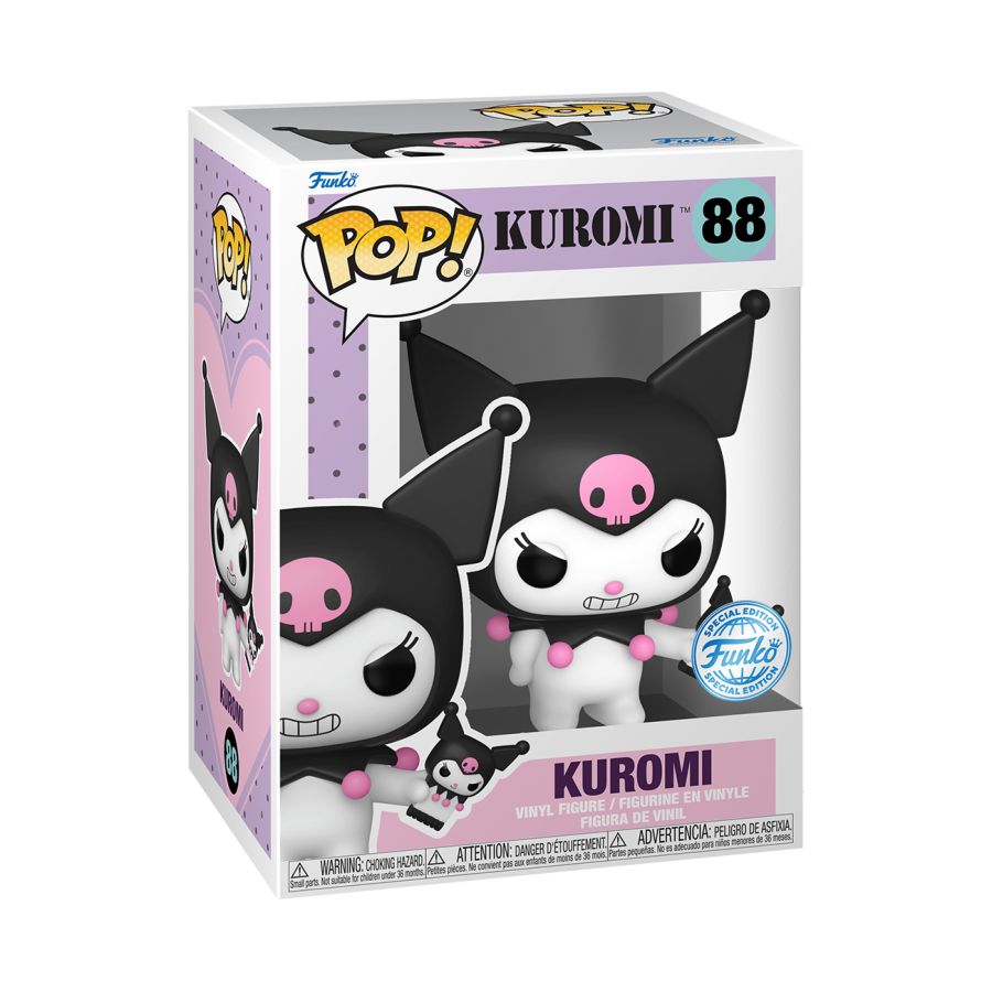 Hello Kitty - Kuromi (with Phone) US Exclusive Pop! Vinyl [RS]