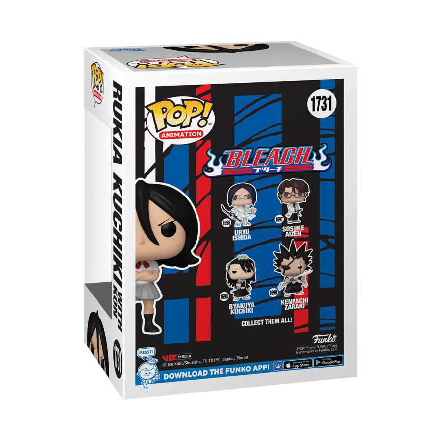 Bleach - Rukia Kushiki with Kon US Exclusive Pop! Vinyl [RS]