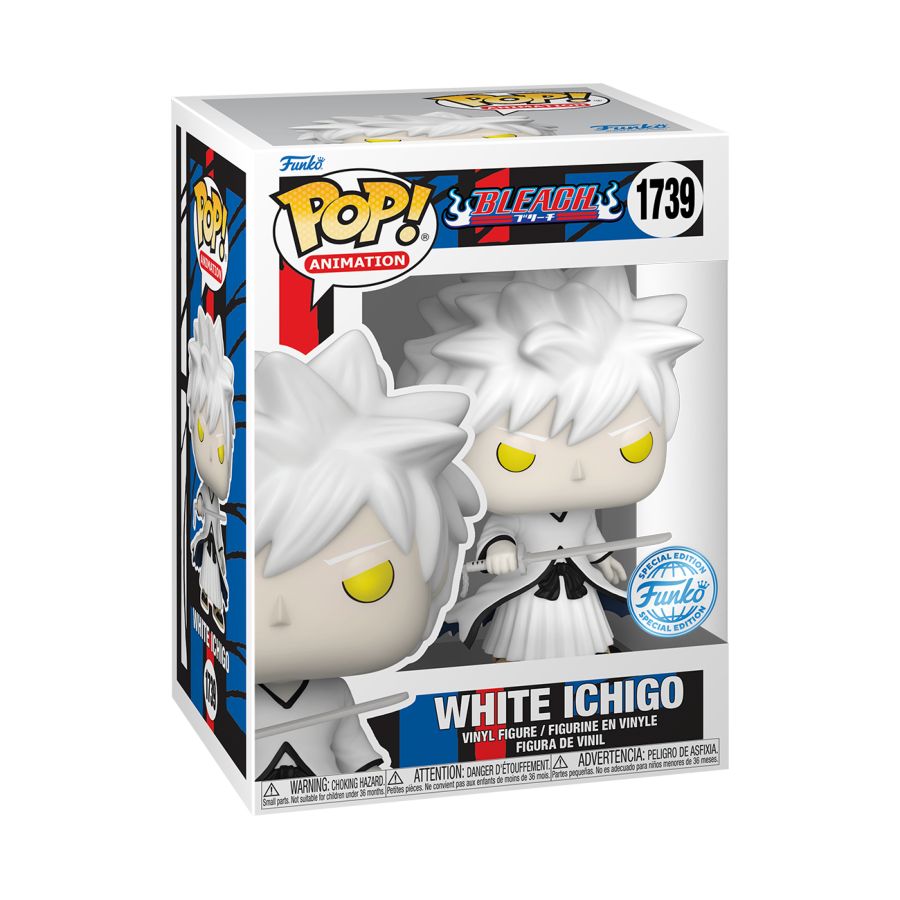 Bleach - White Ichigo US Exclusive Pop! Vinyl [RS]