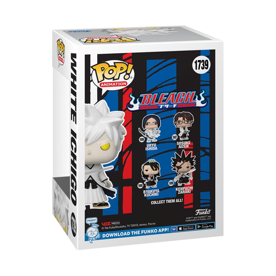 Bleach - White Ichigo US Exclusive Pop! Vinyl [RS]