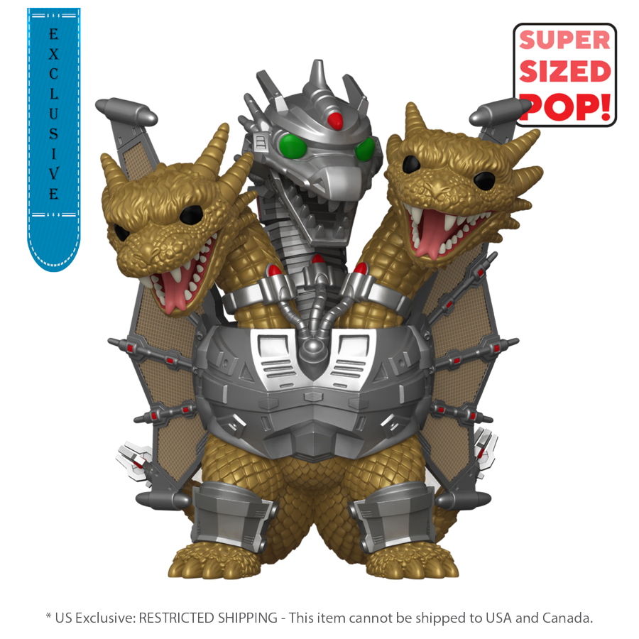 Godzilla: 70th Anniversary - Mecha-King Ghidorah 6" Pop! Vinyl [RS]