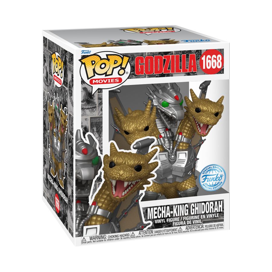 Godzilla: 70th Anniversary - Mecha-King Ghidorah 6" Pop! Vinyl [RS]