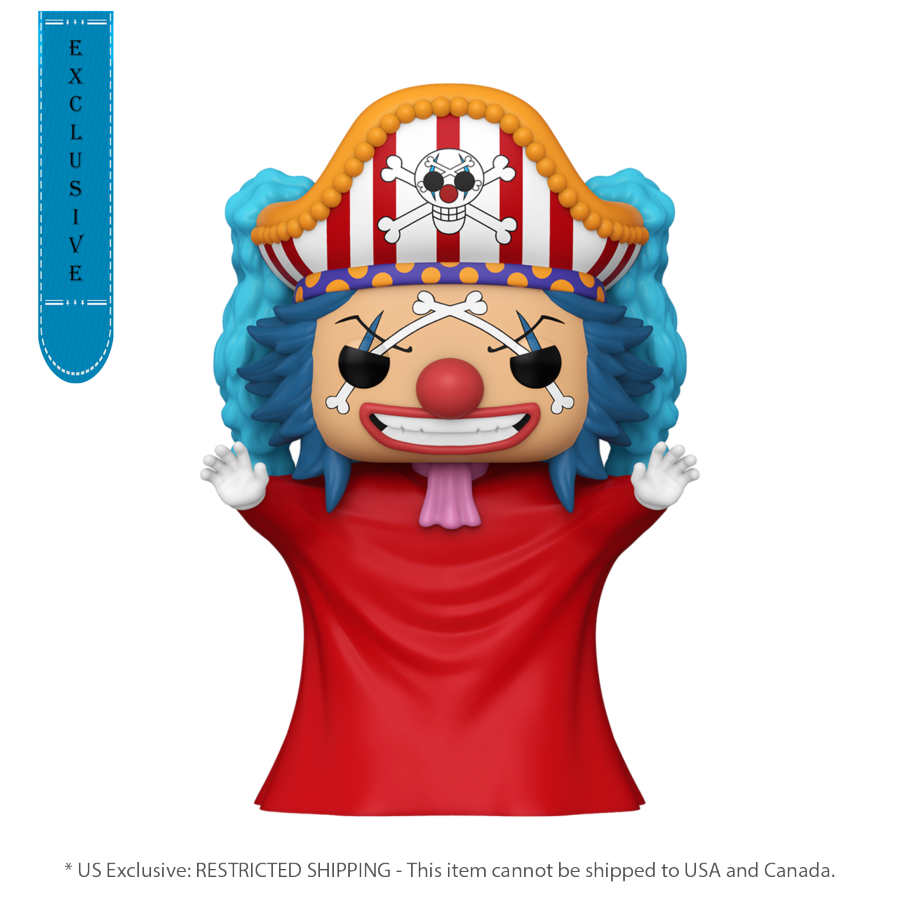 One Piece - Buggy The Genius Jester US Exclusive Pop! Vinyl [RS] (Preorder)