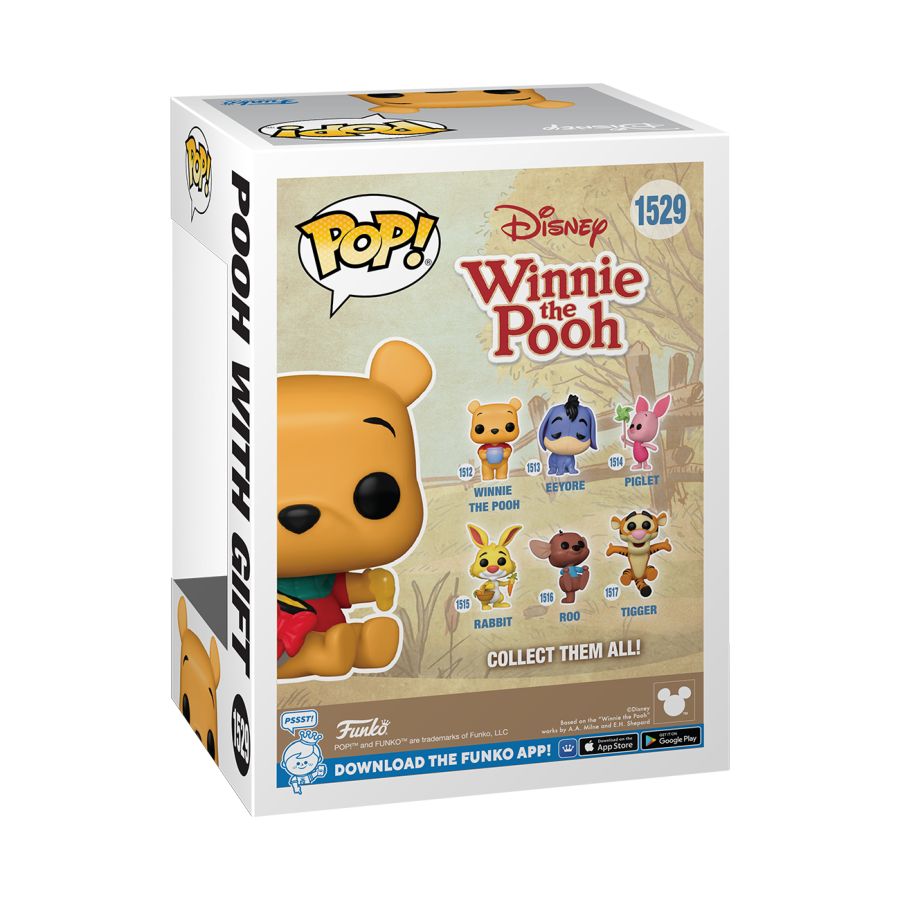 Winnie the Pooh - Pooh with gift US Exclusive Pop! Vinyl [RS]