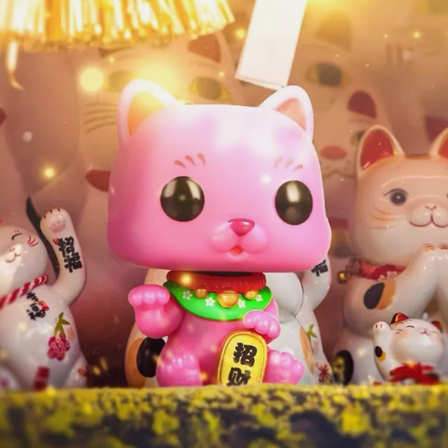 Pop! Asia: Lucky Series – Lucky Cat Pink color(MINDstyle Release)