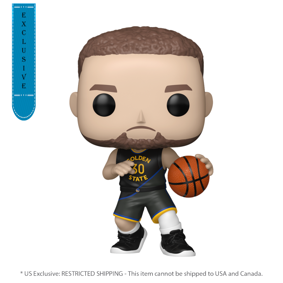 NBA: Warriors - Stephen Curry US Exclusive Pop! Vinyl [RS]