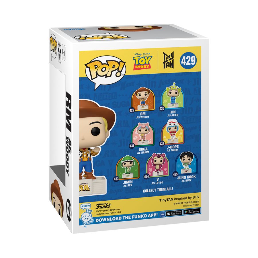 Toy Story x Tiny TAN - RM Pop! Vinyl