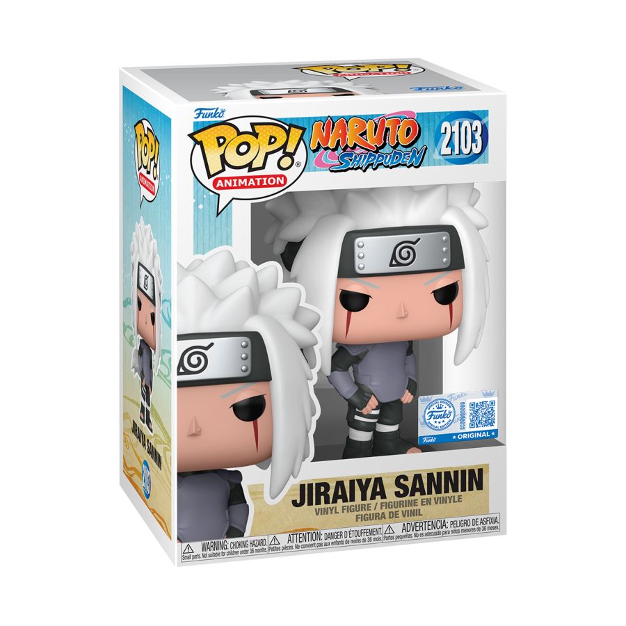 Naruto - Jiraiya (Sannin) US Exclusive Pop! Vinyl [RS]